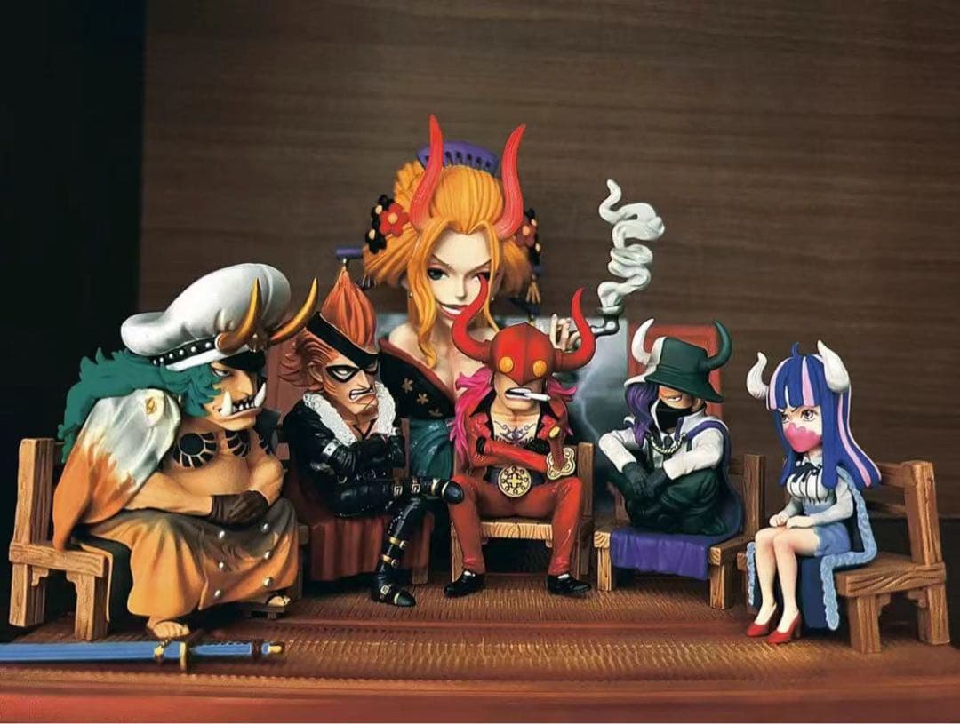 ワンピース 飛び六胞 ガレージキット ガレキ スタチュー②