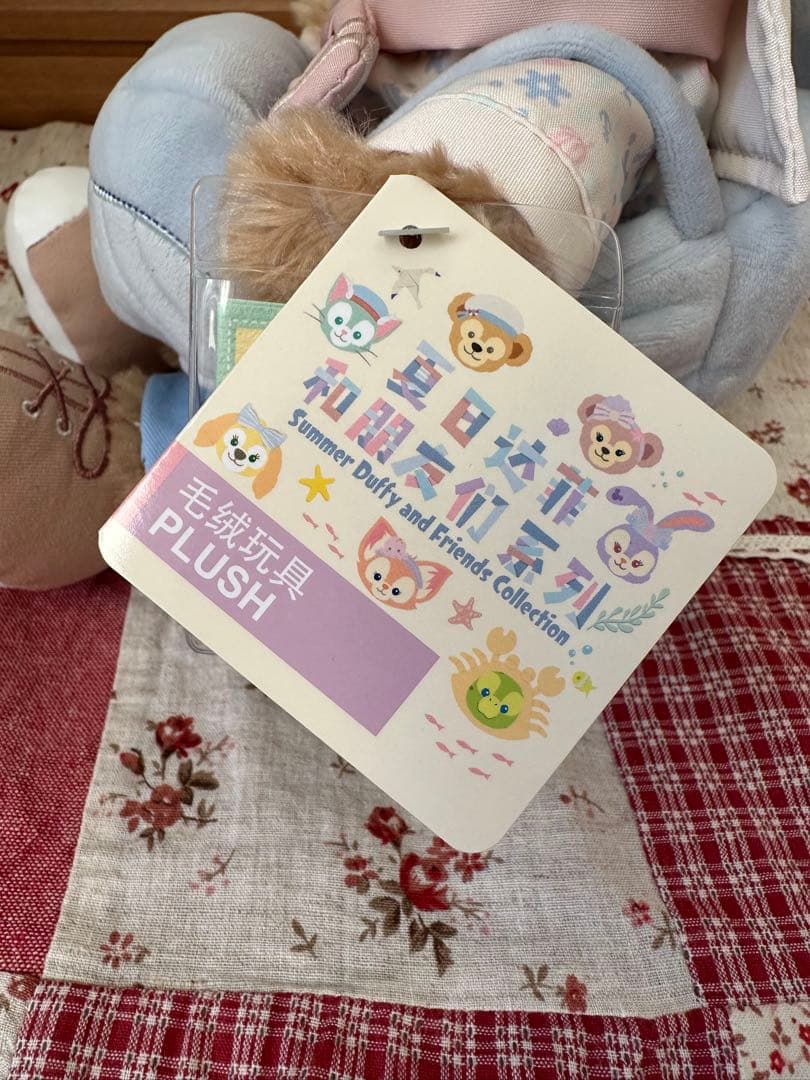 上海ディズニー❤️サマーシリーズ　ダッフィーぬいぐるみSS