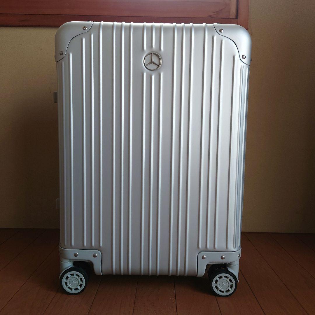 【新品未使用】メルセデスベンツ アルミスーツケース キャリーケース 32L
