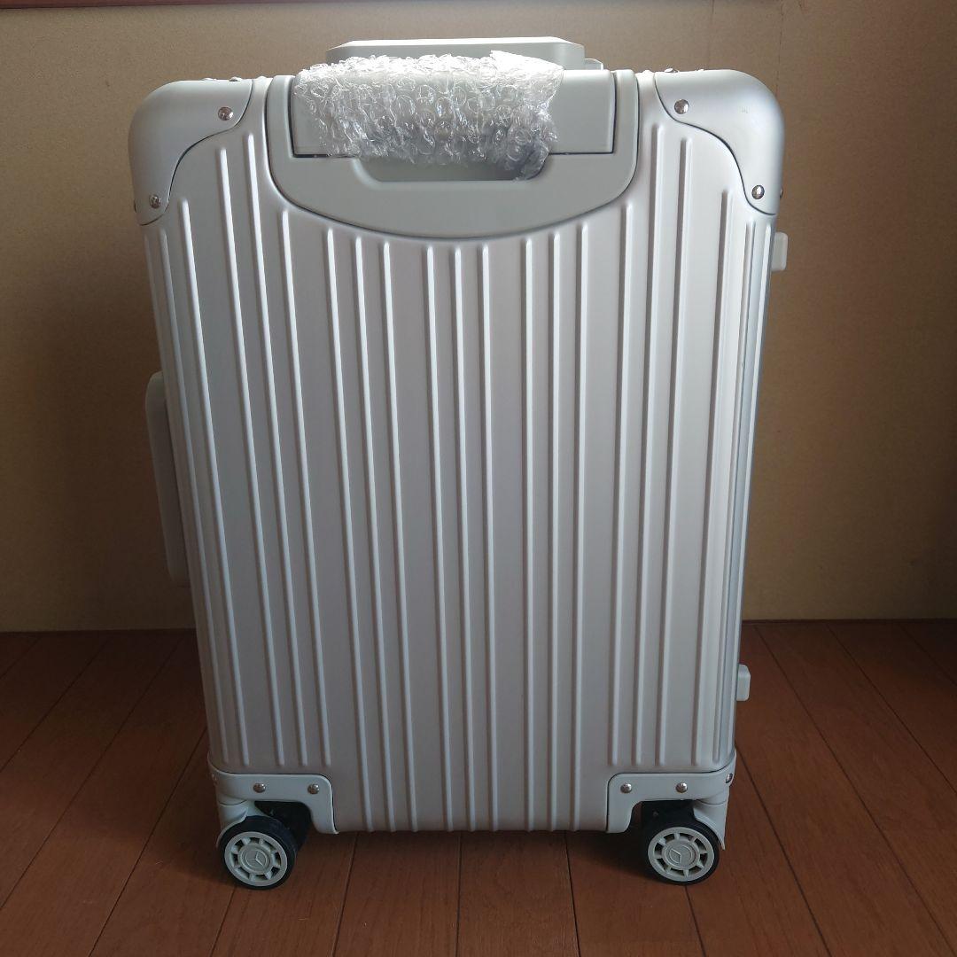 【新品未使用】メルセデスベンツ アルミスーツケース キャリーケース 32L