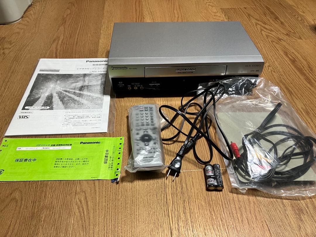 レア ビデオデッキ Panasonic NV-HV62-S