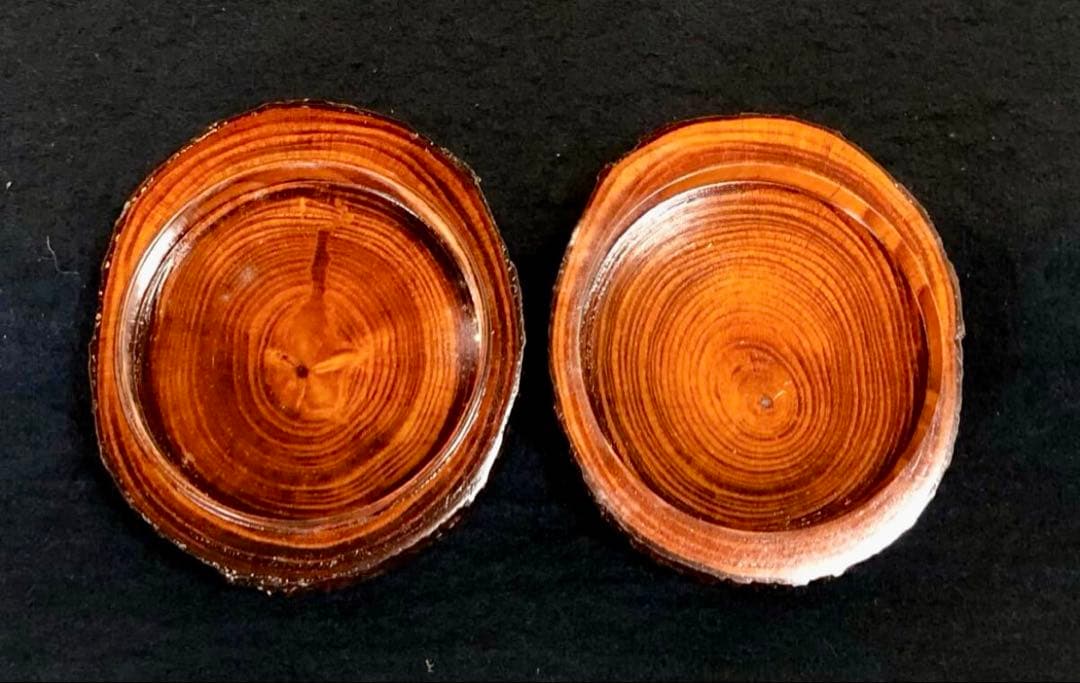 【美品】「母」アメンボ 水面 蒔絵 松材 香合 道場 宗廣 共箱(122A⑤)