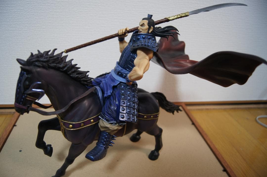さ*く様 フィギュアーツZERO キングダム 王騎 将軍 -出陣- バンダイ 騎
