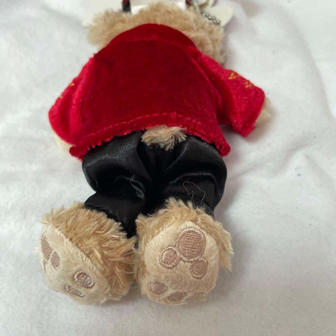 Duffy 美品ダッフィー 25周年 ホテルボーイコス ぬいば ぬいぐるみバッジ