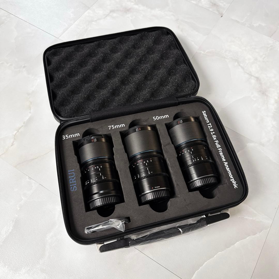 【naka】SIRUI Saturn アナモラフィック35/50/75mm