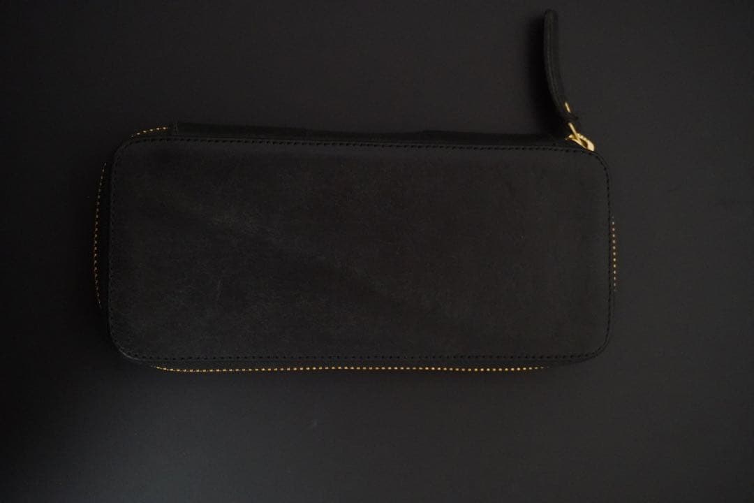 バハギアアンドクラフト　ラウンドジップペンケース