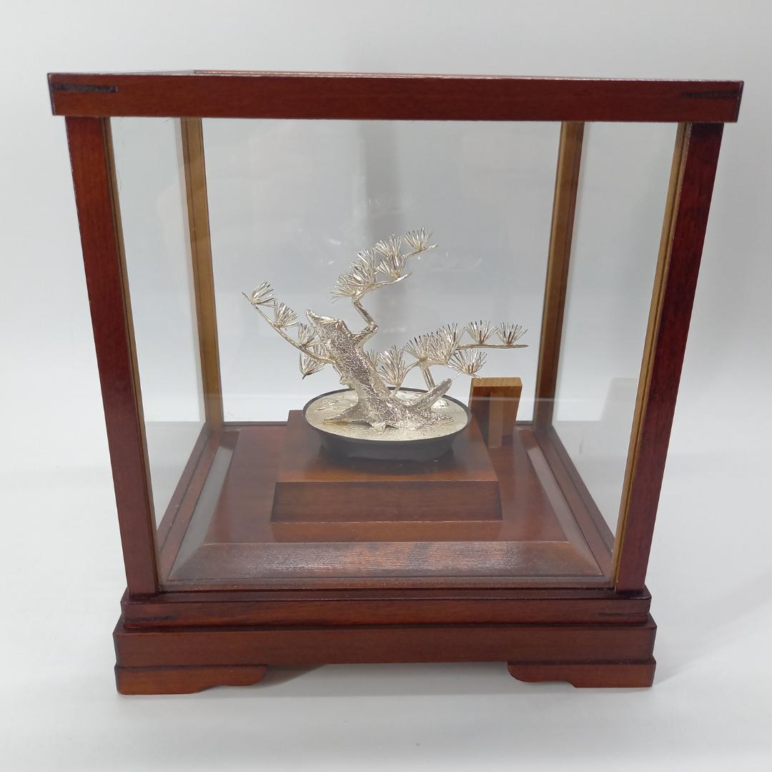 【純銀製】盆栽 松《光則 作》｜伝統工芸の美を宿す逸品