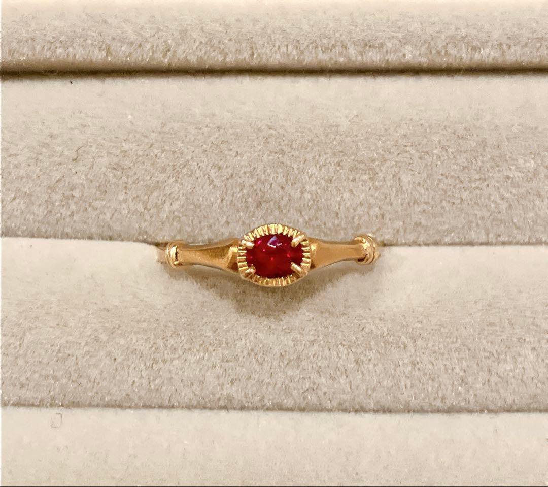 tatsuo nagahata ルビー リング K10