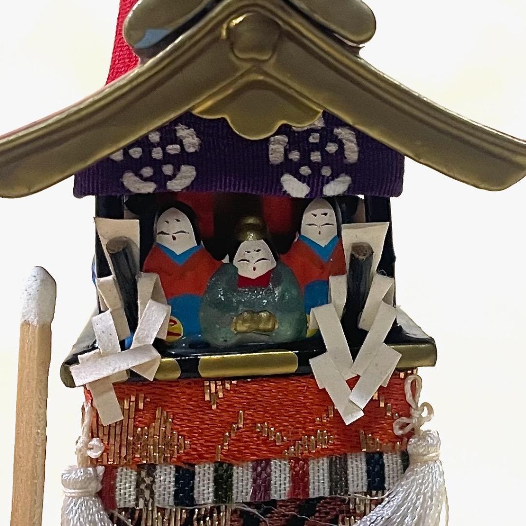 K 155・祇園祭山鉾ミニチュア　さくら井屋　長刀鉾、郷土玩具、廃絶、伝統工芸