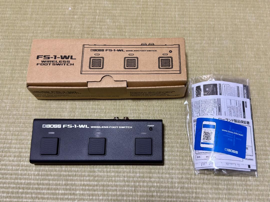 BOSS FS-1-WL ワイヤレスフットスイッチ