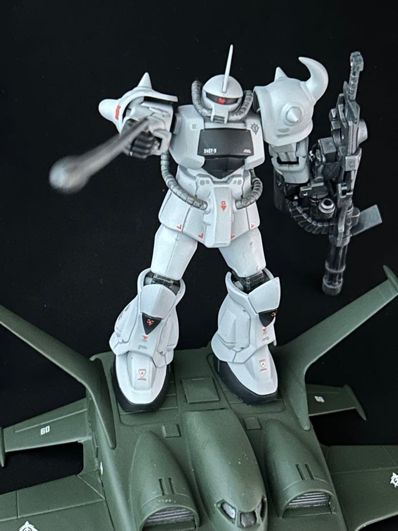 グフR35&グフ＆ドダイ×2ジオン軍2機編隊セットHG1/144ガンプラジャンク