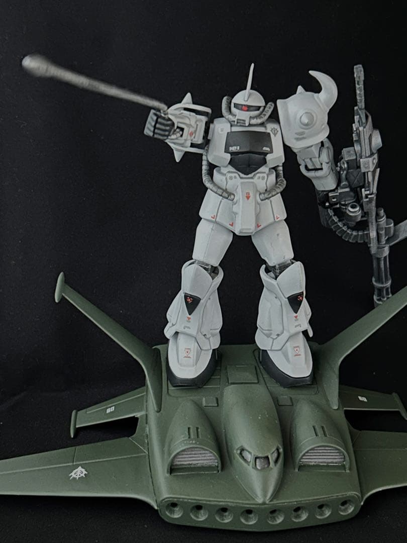 グフR35&グフ＆ドダイ×2ジオン軍2機編隊セットHG1/144ガンプラジャンク