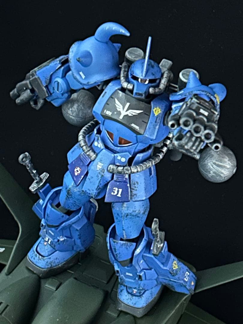 グフR35&グフ＆ドダイ×2ジオン軍2機編隊セットHG1/144ガンプラジャンク