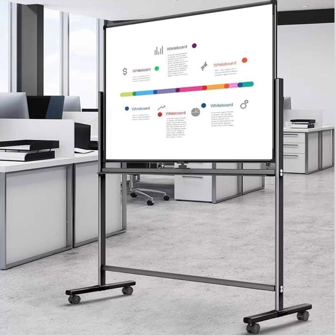 幅1200×高さ900mm ホワイトボード キャスター付き