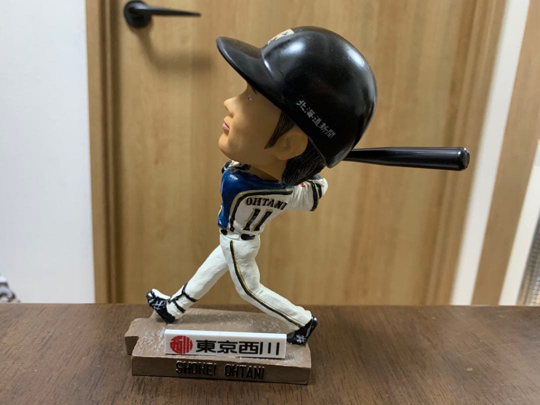 【レア非売品】大谷翔平選手ボブルヘッド（バッターver.）　日本ハムファイターズ
