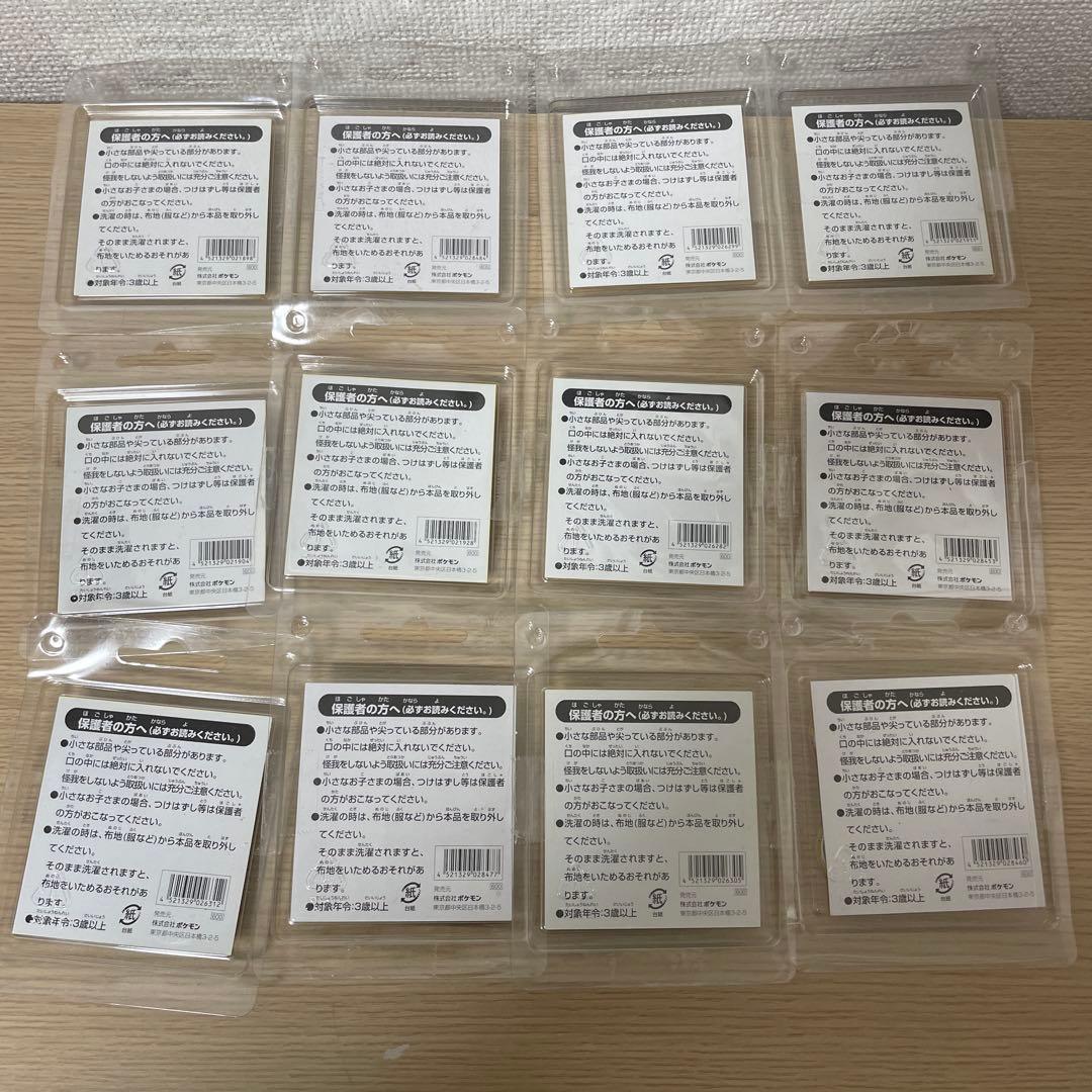 Monthly Pikachu ピンズ 12個セット　ポケモンセンター　2003