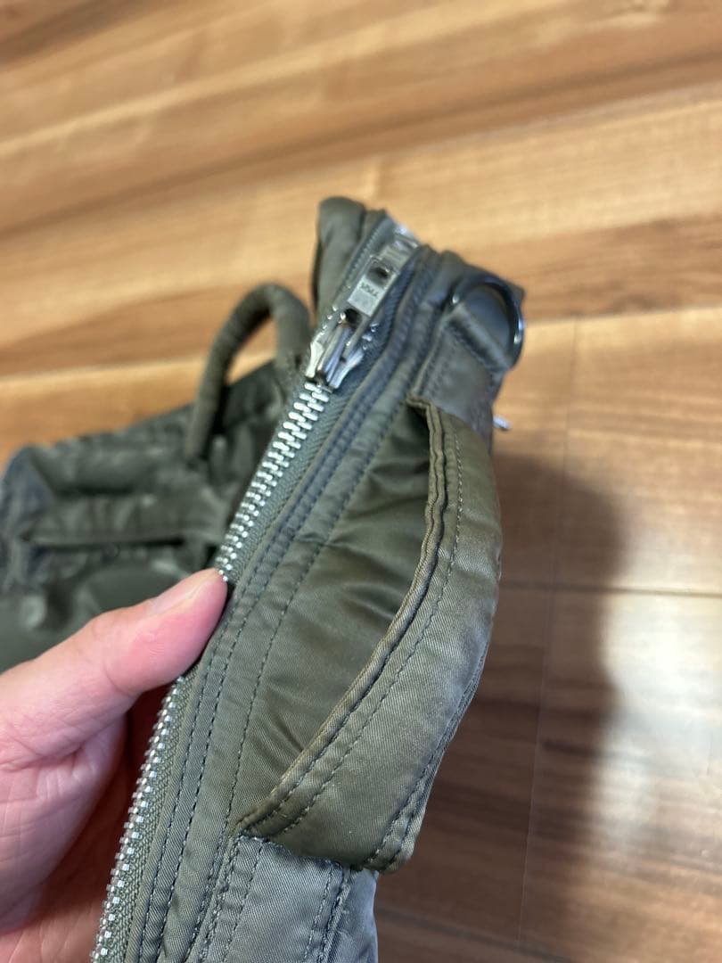 Porter ビンテージグリーンショルダーベルト無し