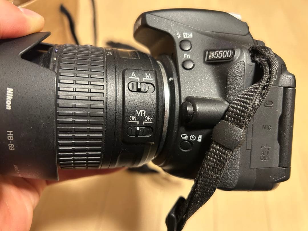 【格安！※レンズ破損あり】NikonD5500