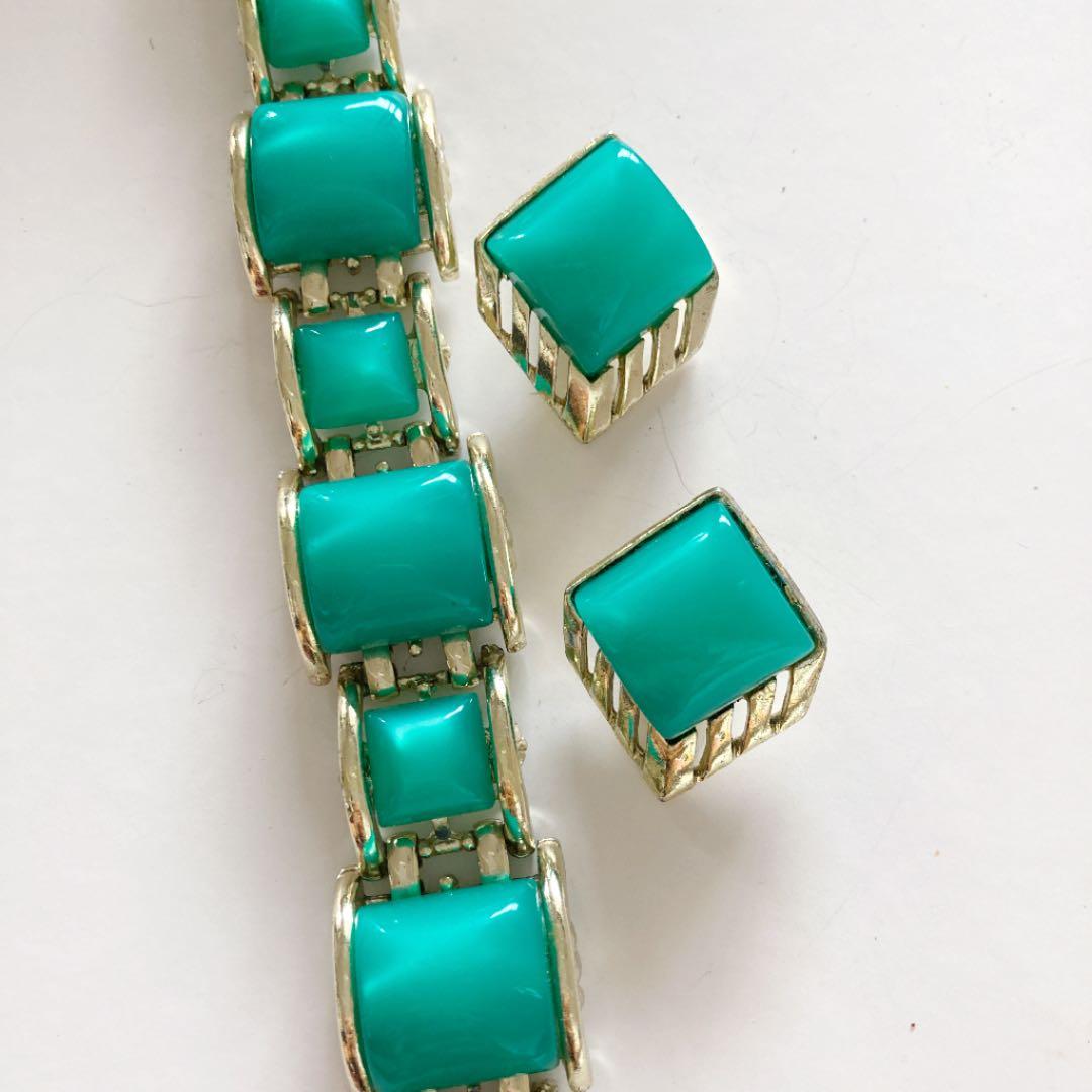 '70 ブレスレット　イヤリング　セット