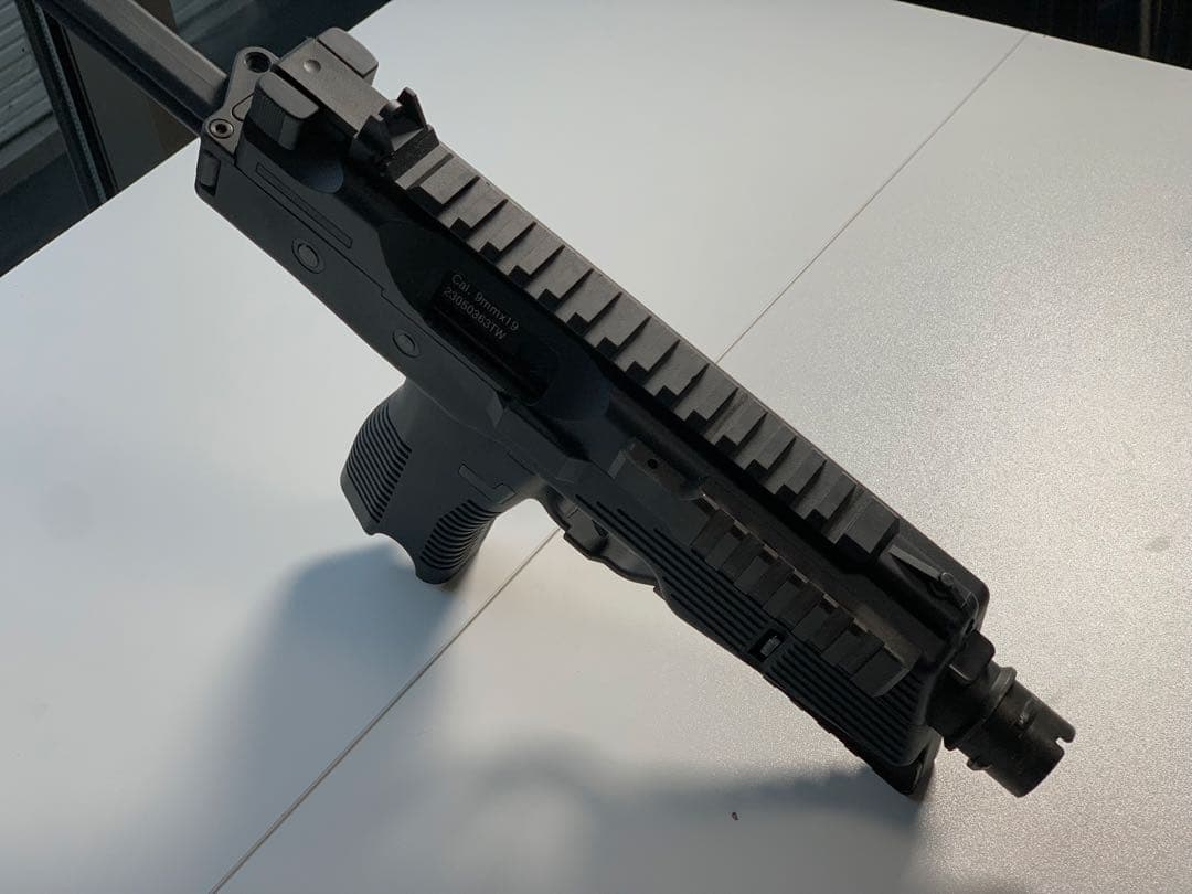 KWA TP9（MP9）GBB 専用サプレッサー、トレーサー付属 NPAS仕様