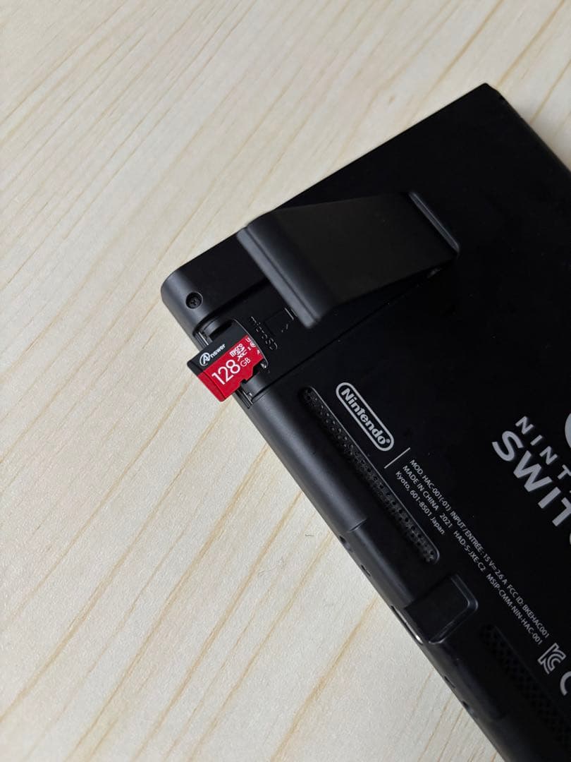 Switchグレー本体＋microSD128GB