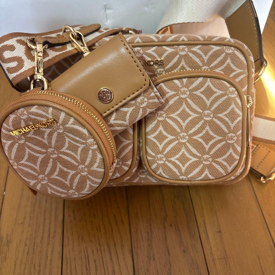 MICHAEL KORS 幾何学模様 ショルダーバッグ