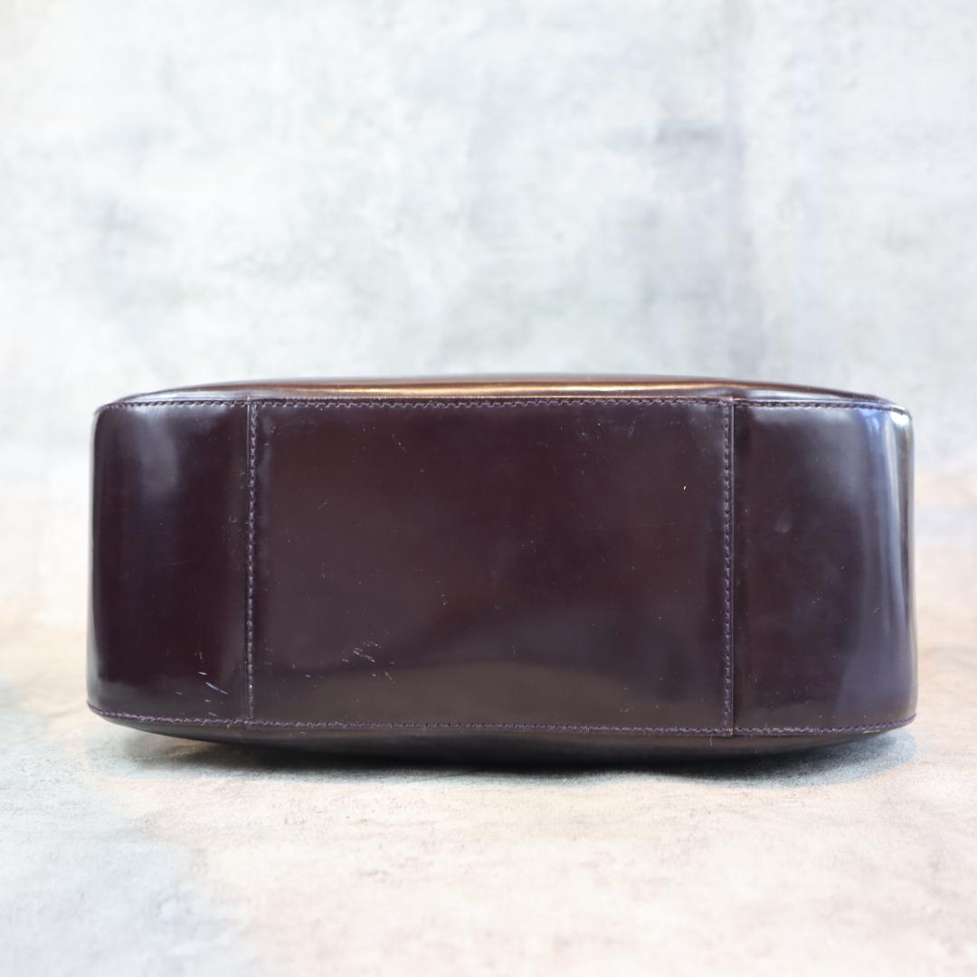 GUCCI グッチ SOHO ソーホー ショルダーバッグ エナメル