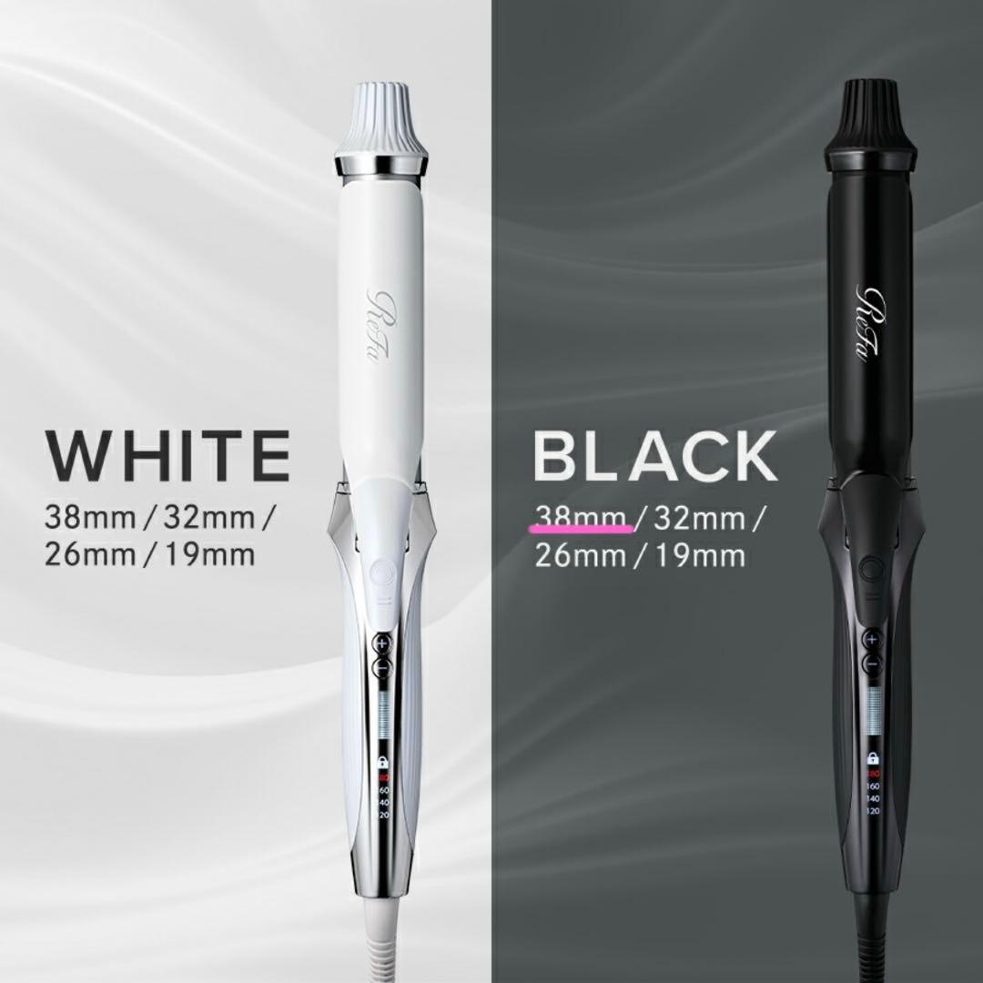 値下げ不可　リファ カールアイロンプロ　38mm ブラック