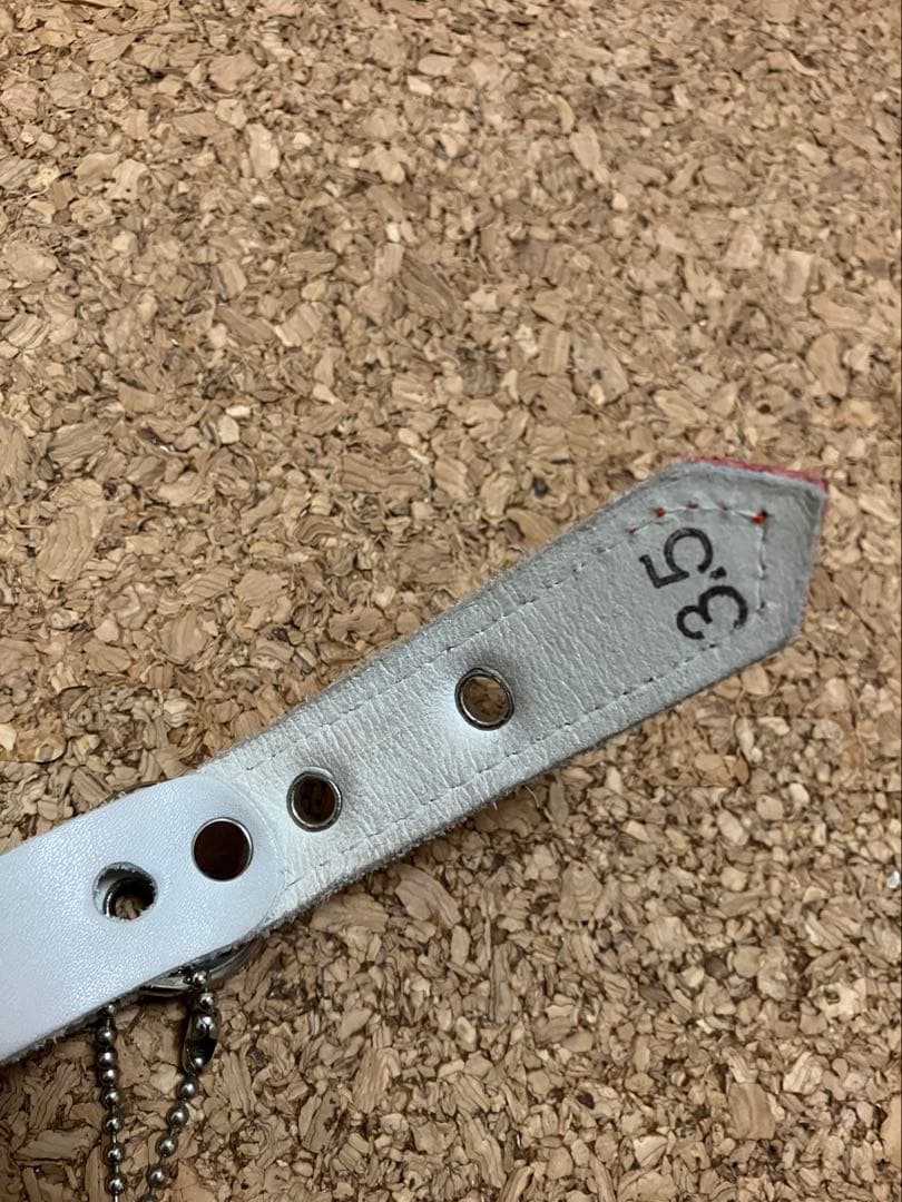 BUDDY BELT エナメルレッド 限定 3.5 ハーネス＋リードSセット