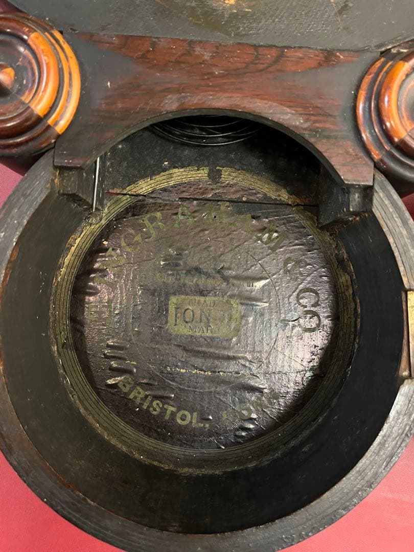 明治～大正アメリカ製寄せ木達磨掛け