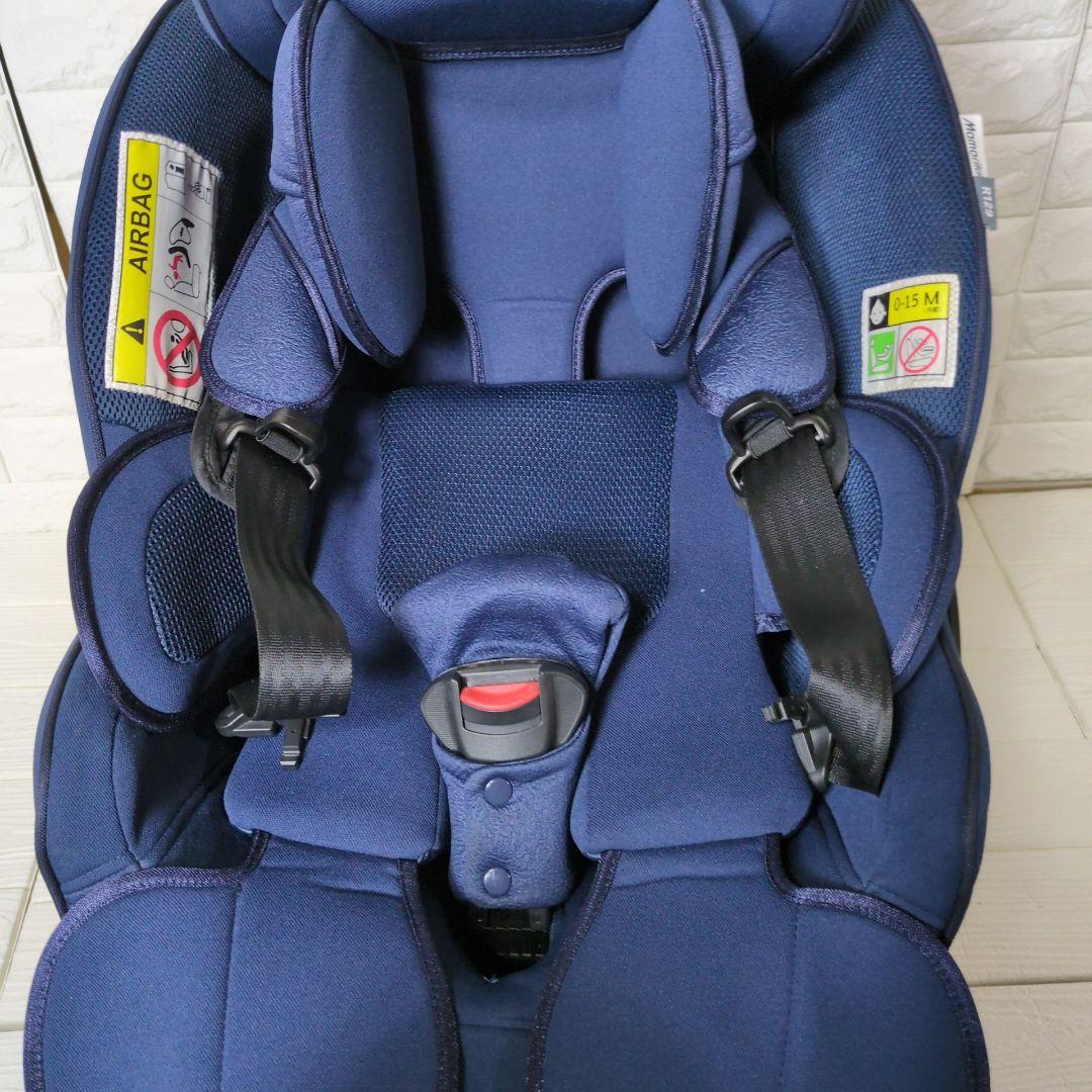 ◆極美品◆アップリカ　マモリラ ISOFIX チャイルドシート　ケープネイビー