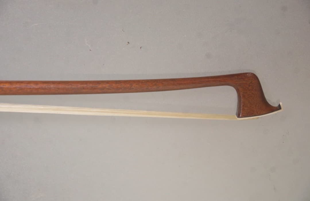 ヴァイオリン用オールドフレンチBOW 60.13g良質ペルナンブーコ 鑑定書付き