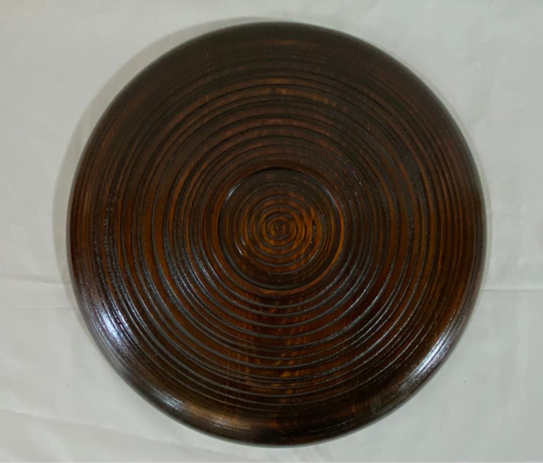 山中塗り　丸盆5枚