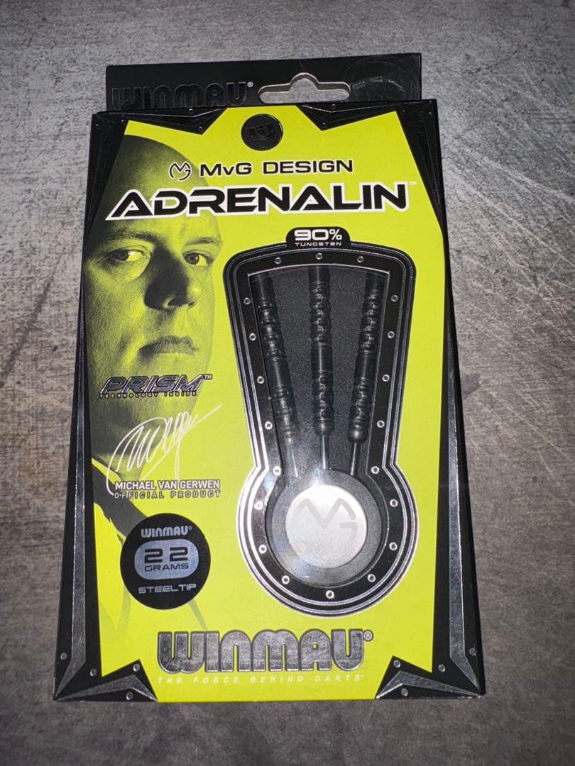 Winmau MvG Adrenalin スティール22g