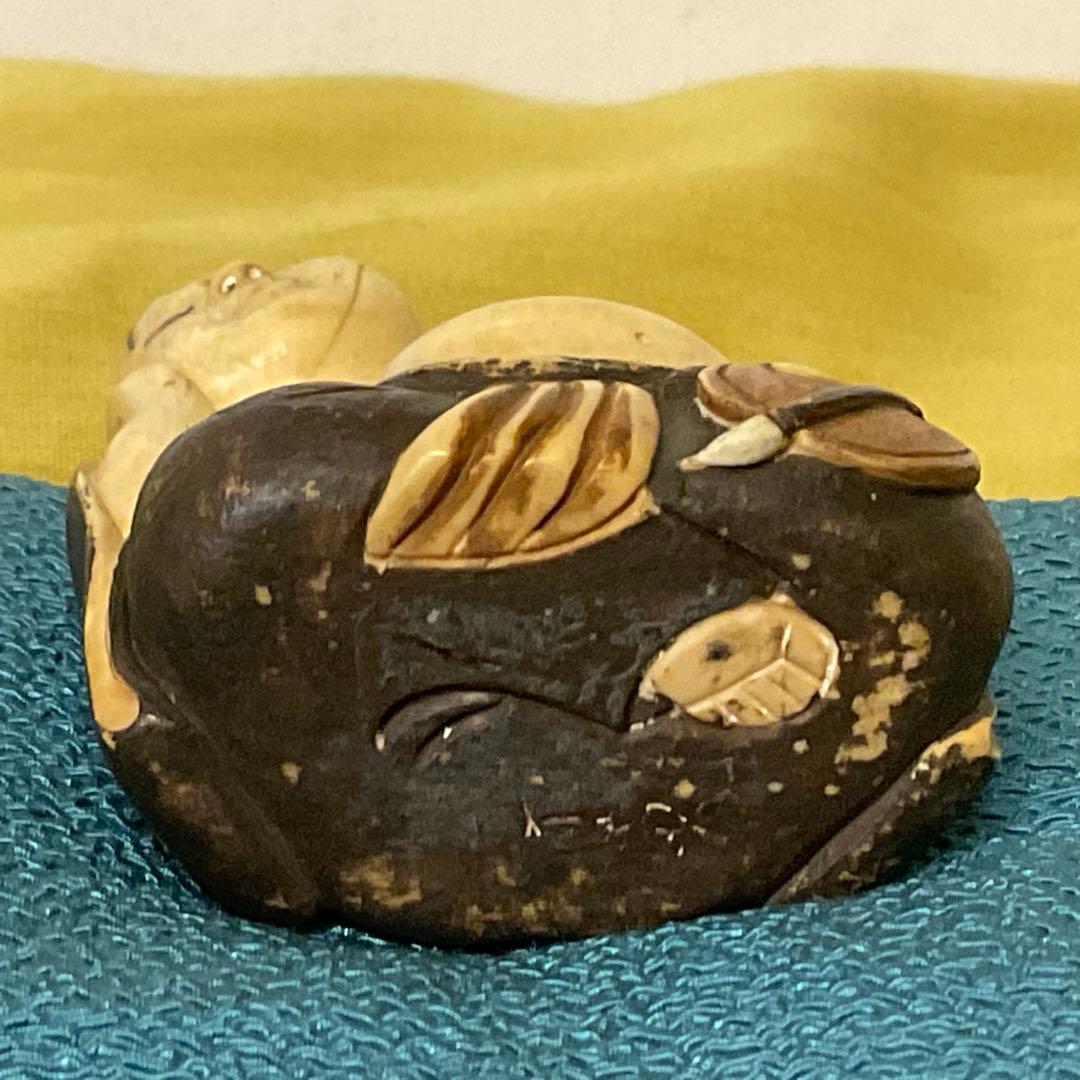 値下げ　骨董　布袋様　置物