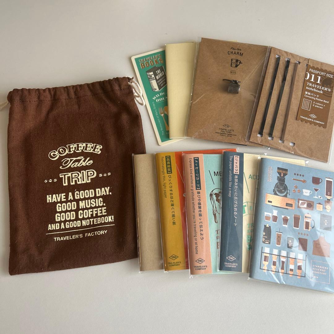トラベラーズノートパスポートサイズ関連アイテムまとめ売り