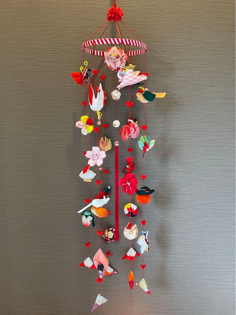 つるし雛・No.105・ひな祭り吊るし飾り・初節句・ひな人形・桃の節句・さげもん