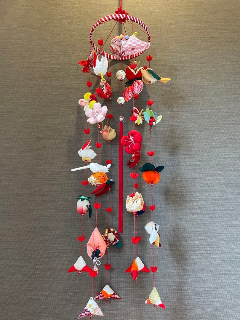 つるし雛・No.105・ひな祭り吊るし飾り・初節句・ひな人形・桃の節句・さげもん