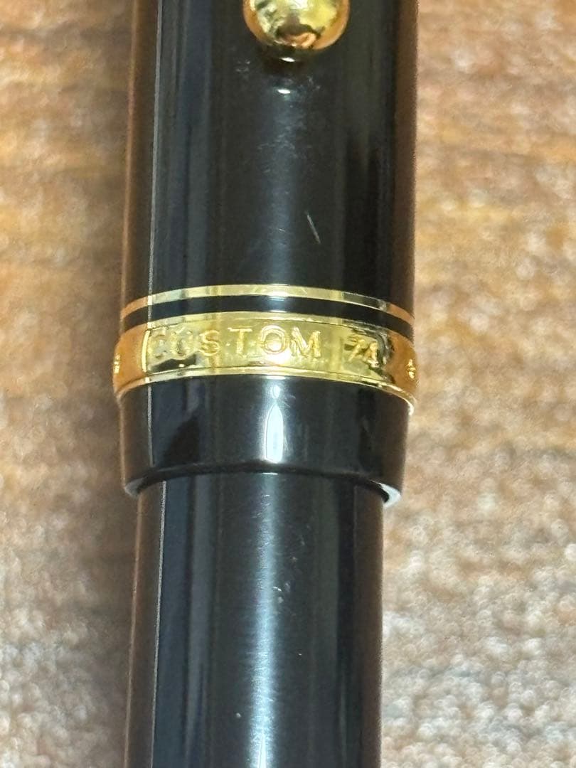 PILOT カスタム74万年筆 黒 F