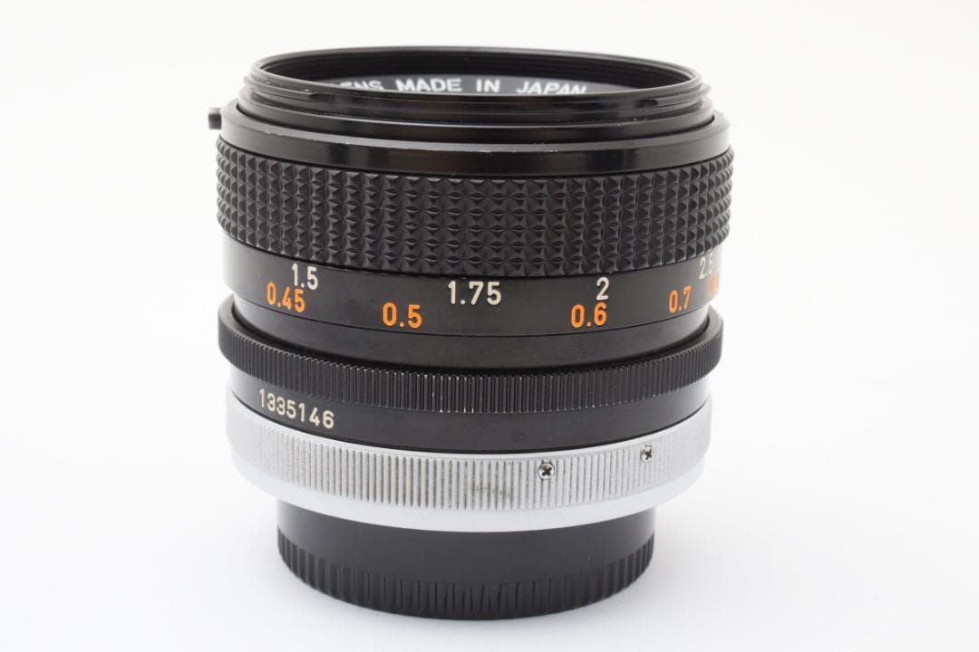 美品 CANON FD 50mm f1.4 S.S.C MF レンズ C830