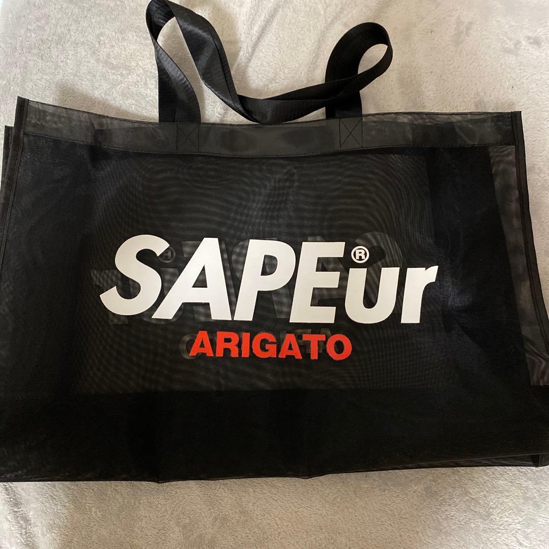 未使用SAPEUR 迷彩リュック　サプール　BIGメッシュバッグ付き