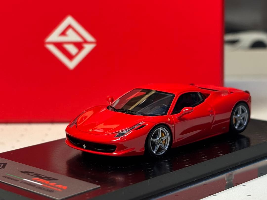 God’wealth 1/64 フェラーリ 458 イタリア ロッソコルサ