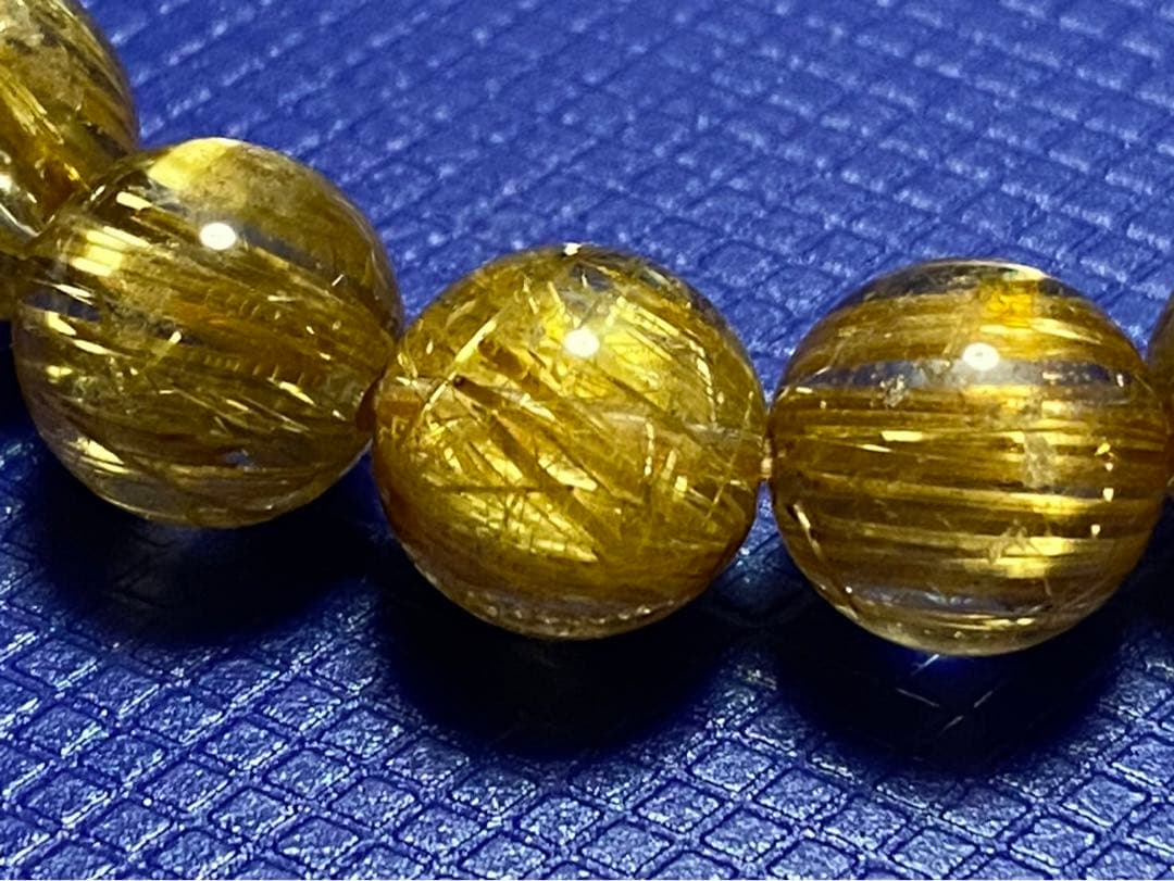 ohana smile⭐︎♡ＡＡＡＡＡ+ゴールドタイチンルチルブレスレット