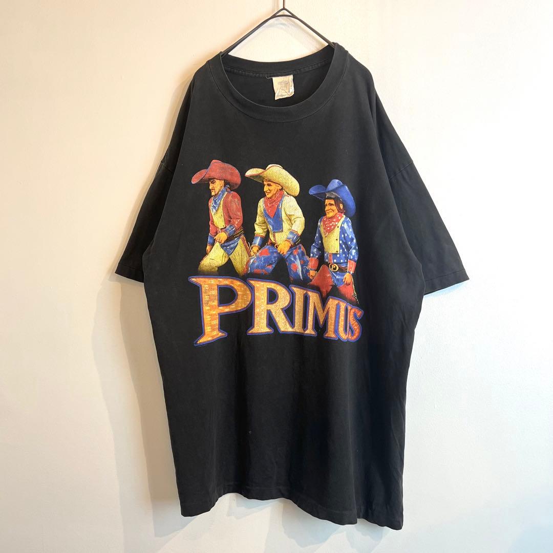 PRIMUS プライマス　バンドtシャツ ヴィンテージ シングルステッチ　墨黒