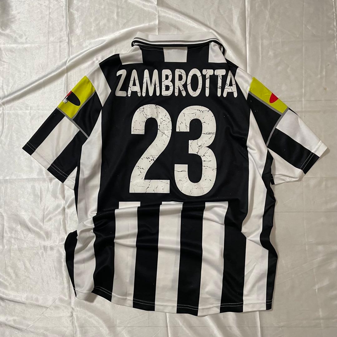 トップス Juventus 2000-01  Shirt 23 Zambrotta