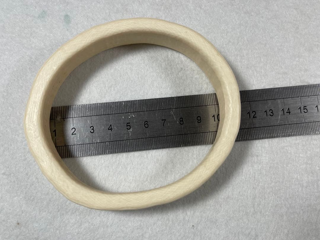 天然素材 重量約150gマンモス 白材 美術品加工素材用 道具用 中古品