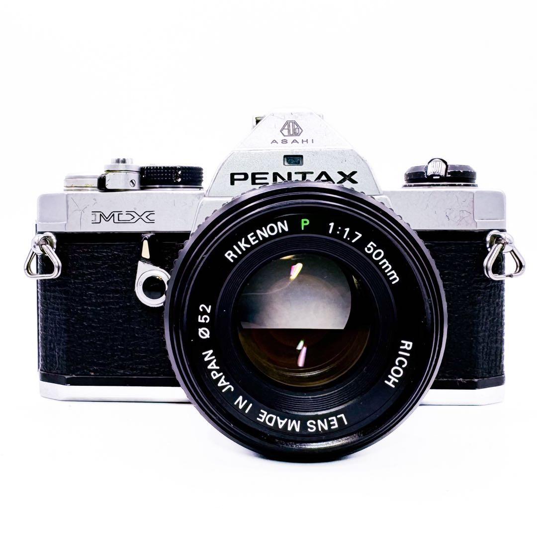ABランク 完動品 PENTAX MX 50mm F1.7レンズセット 1月保証