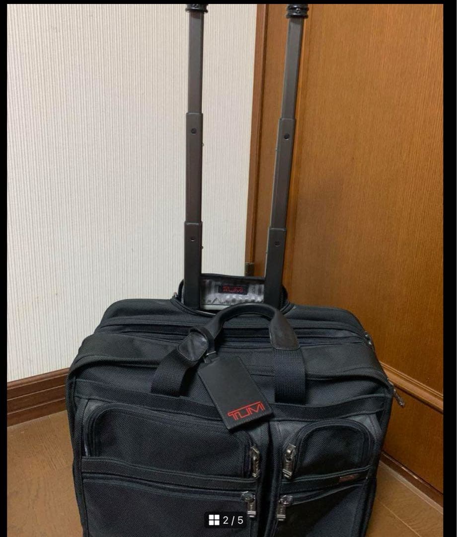 TUMI 黒 キャリーオンバッグ　トゥミ キャリーバッグ【型番26003D4】