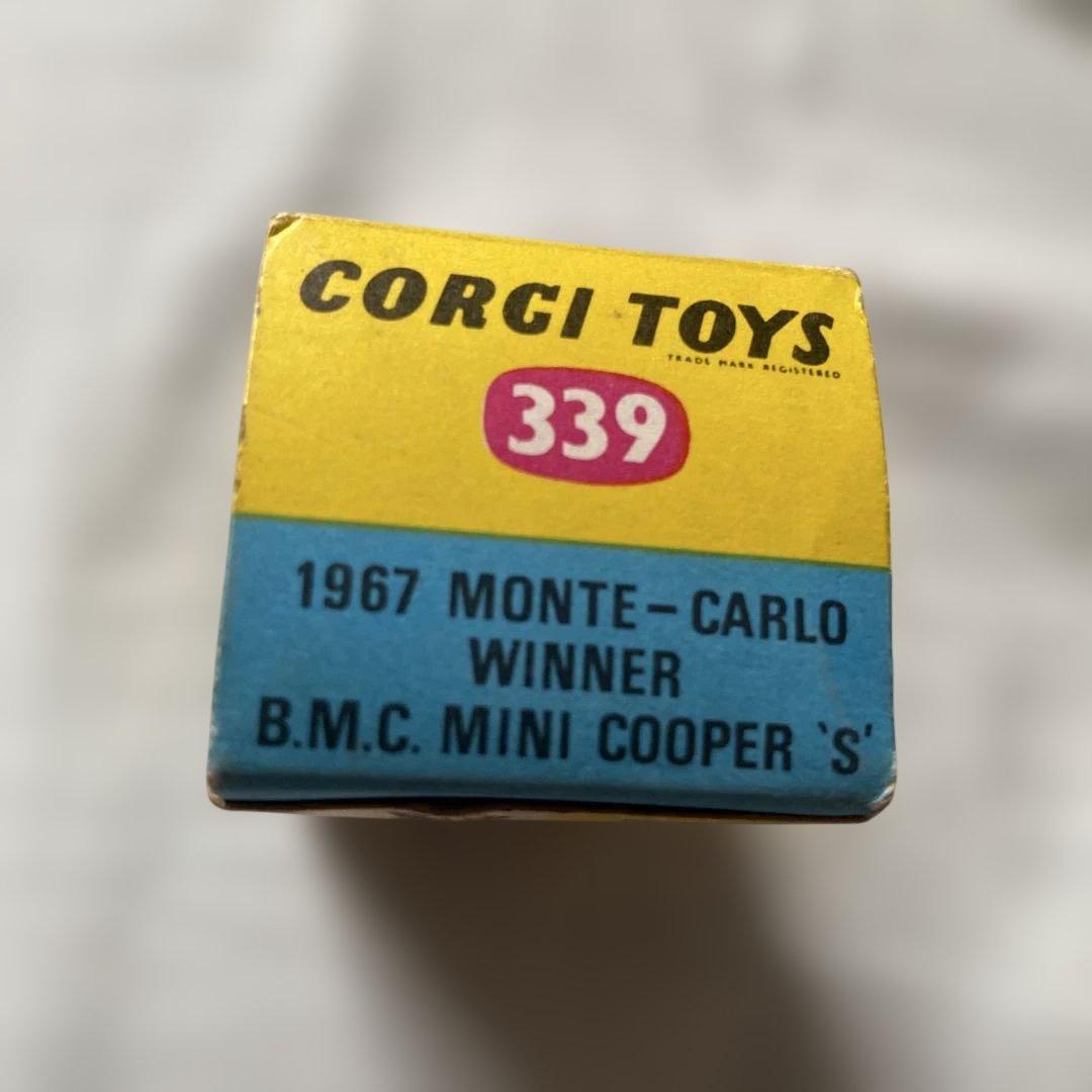 コーギー 339 モンテカルロ winner B.M.C ミニクーパー