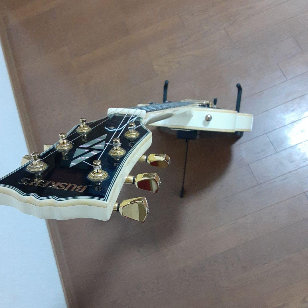BUSKER'S BLC300ホワイトレスポールタイプエレキギター